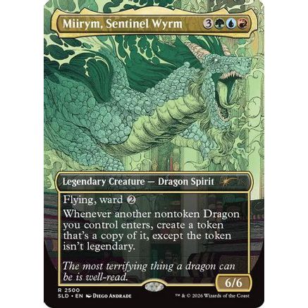Miirym, Sentinel Wyrm (SLD-2500) - Secret Lair Drop Series Foil