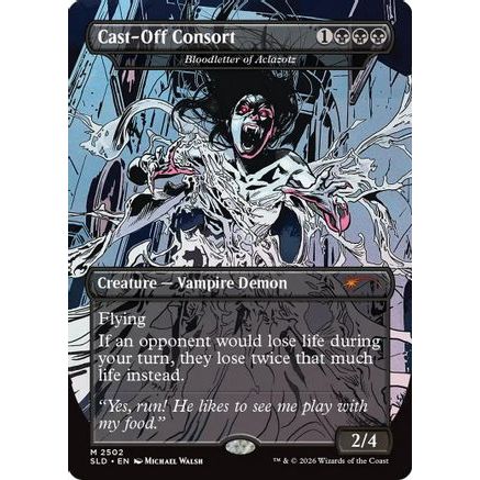 Cast-Off Consort - Bloodletter of Aclazotz (SLD-2502) - Secret Lair Drop Series Foil