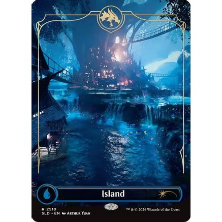 Island (2510) (SLD-2510) - Secret Lair Drop Series Foil