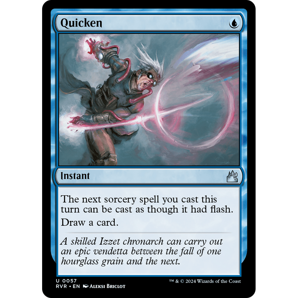 Quicken (RVR-057) - Ravnica Remastered Foil