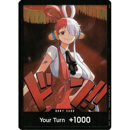DON!! Card (Uta) - Extra Booster: One Piece Heroines Edition Foil