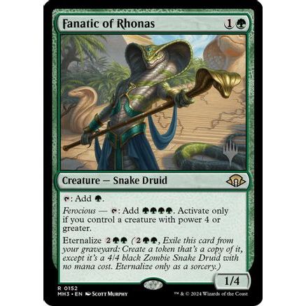 Fanatic of Rhonas (PPECL-152) - Promo Pack: Lorwyn Eclipsed Foil