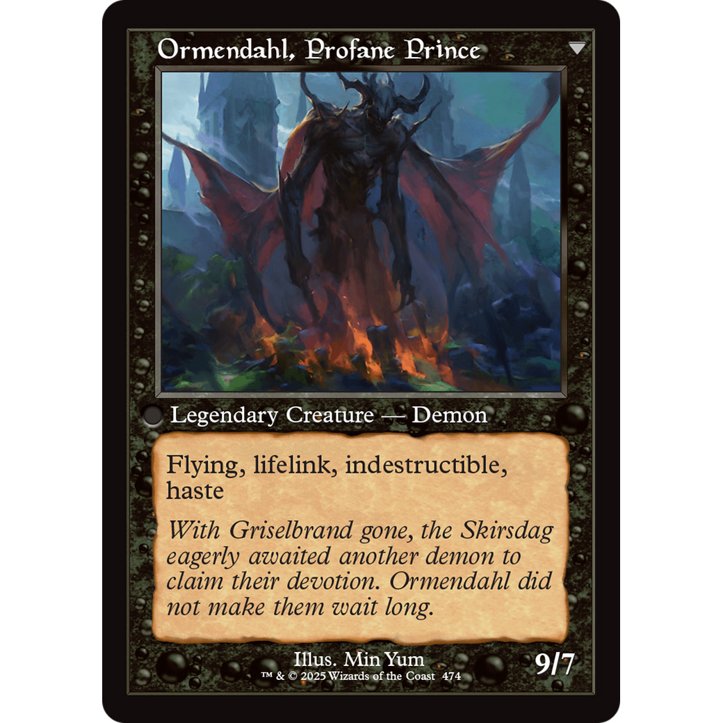 Westvale Abbey // Ormendahl, Profane Prince (INR-474) - Innistrad Remastered