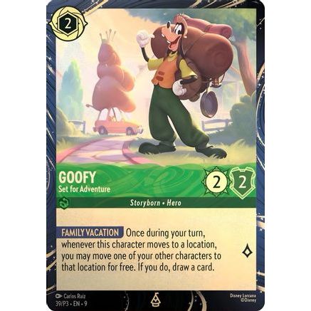 goofy lorcana card - Set for Adventure (39) ffnothere Value Add-On:Get Mystery Bundle Each pack includes 65 Identify disney lorcana card