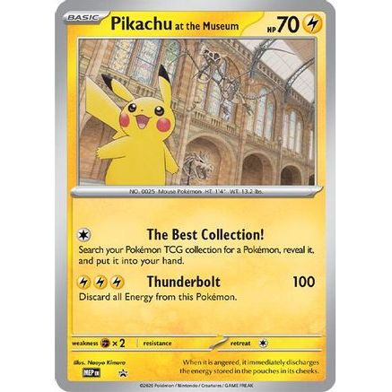 Pikachu at the Museum - Jumbo Cards Pikachu at the Museum - Jumbo Cards
