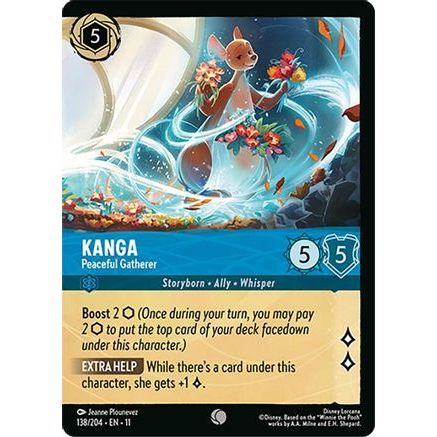 Kanga - Peaceful Gatherer (Foil) (138/204) - Winterspell Cold Foil