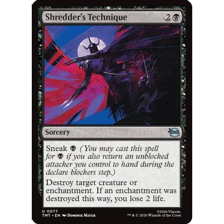 Shredder's Technique (TMT-077) - Teenage Mutant Ninja Turtles