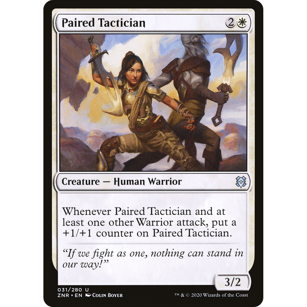 Paired Tactician (ZNR-031) - Zendikar Rising