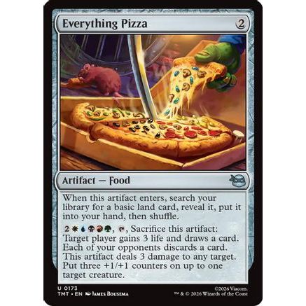 Everything Pizza (TMT-173) - Teenage Mutant Ninja Turtles Foil