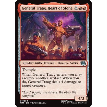 General Traag, Heart of Stone (TMT-090) - Teenage Mutant Ninja Turtles Foil