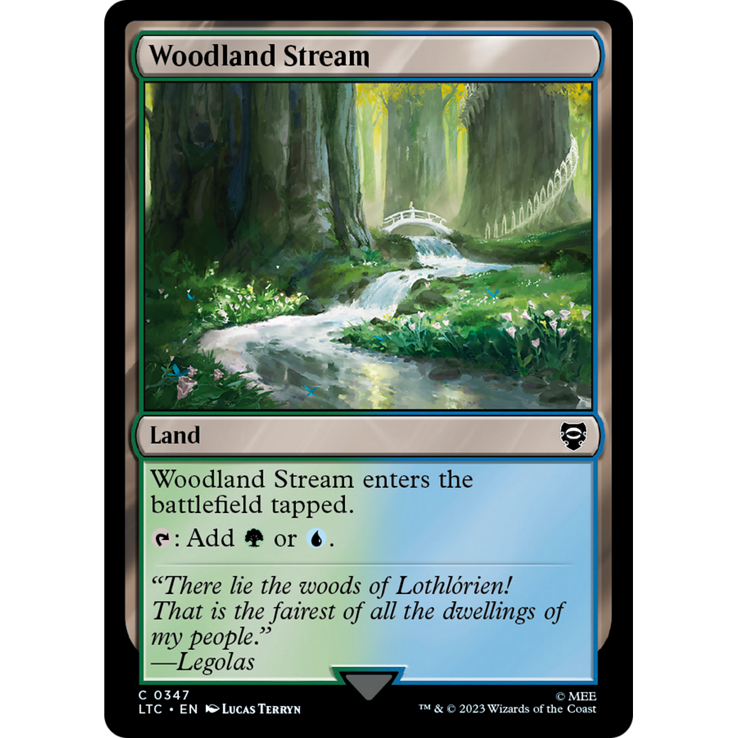 Woodland Stream (LTC-347) - Tales of Middle-earth Commander