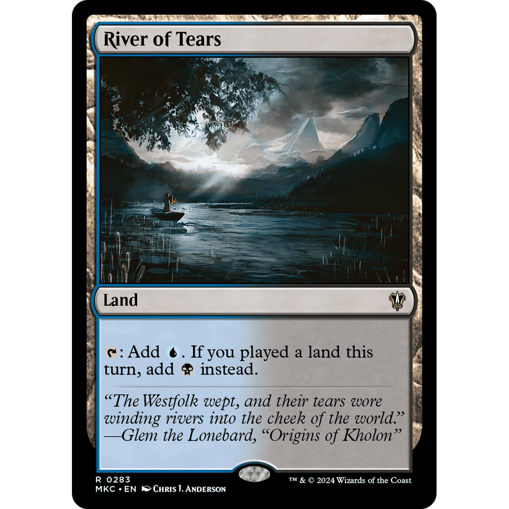 River of Tears (MKC-283) - Murders at Karlov Manor Commander