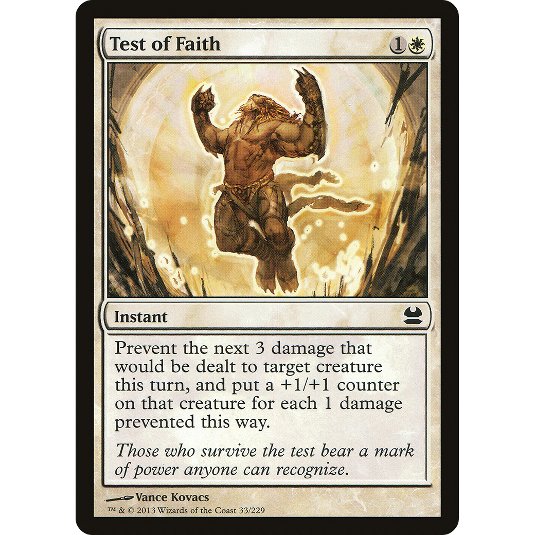 Test of Faith (MMA-033) - Modern Masters Foil