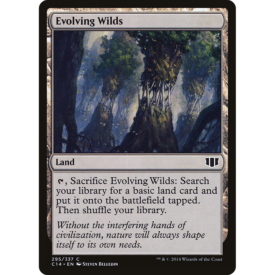Evolving Wilds (C14-295) - Commander 2014