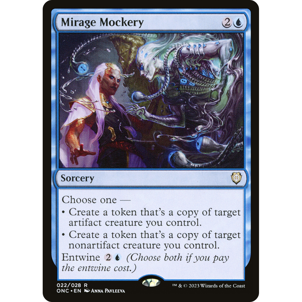 Mirage Mockery (ONC-022) - Phyrexia: All Will Be One Commander Foil