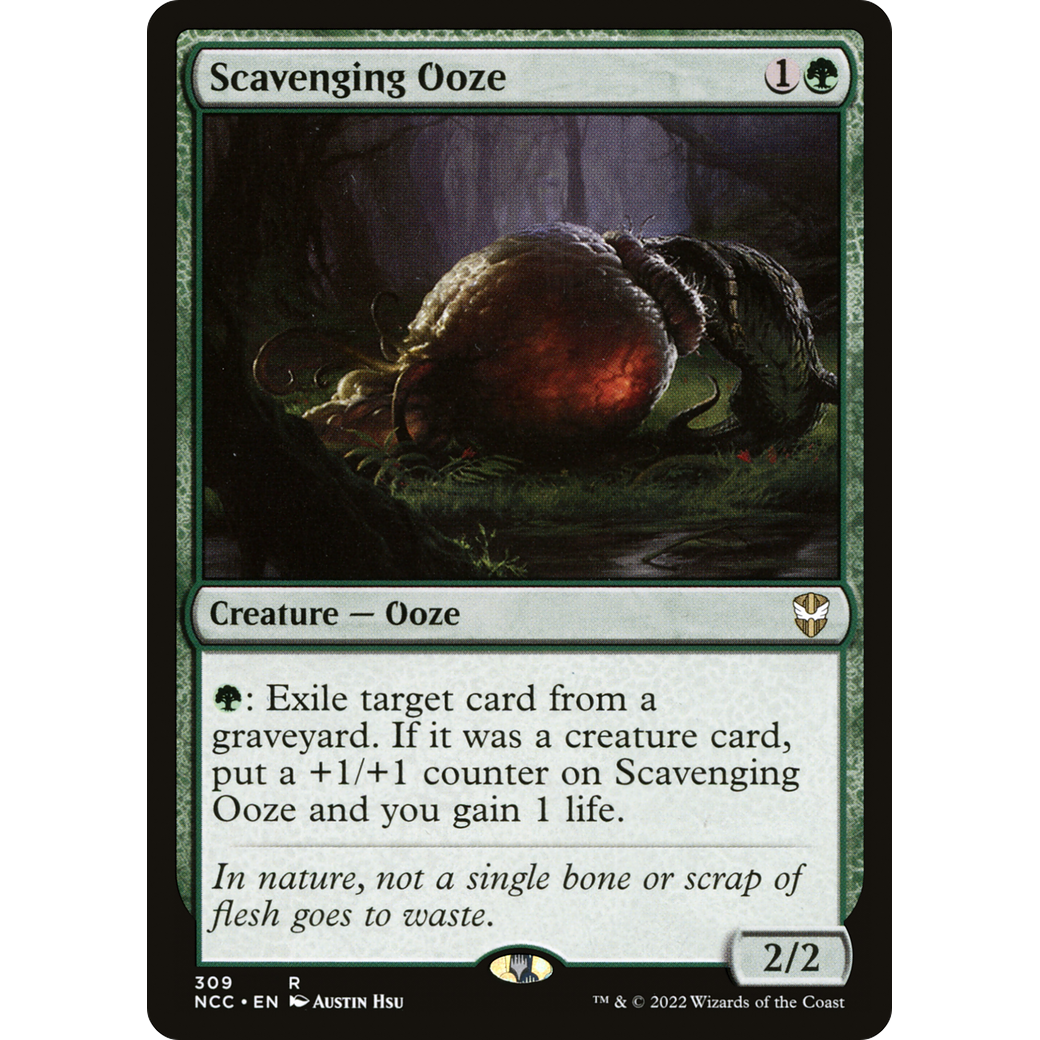 Scavenging Ooze (NCC-309) - New Capenna Commander