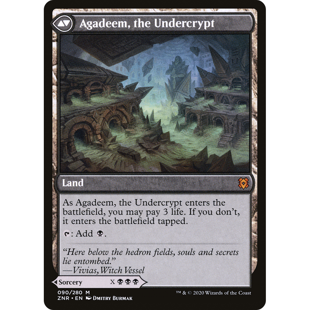 Agadeem's Awakening (ZNR-090) - Zendikar Rising