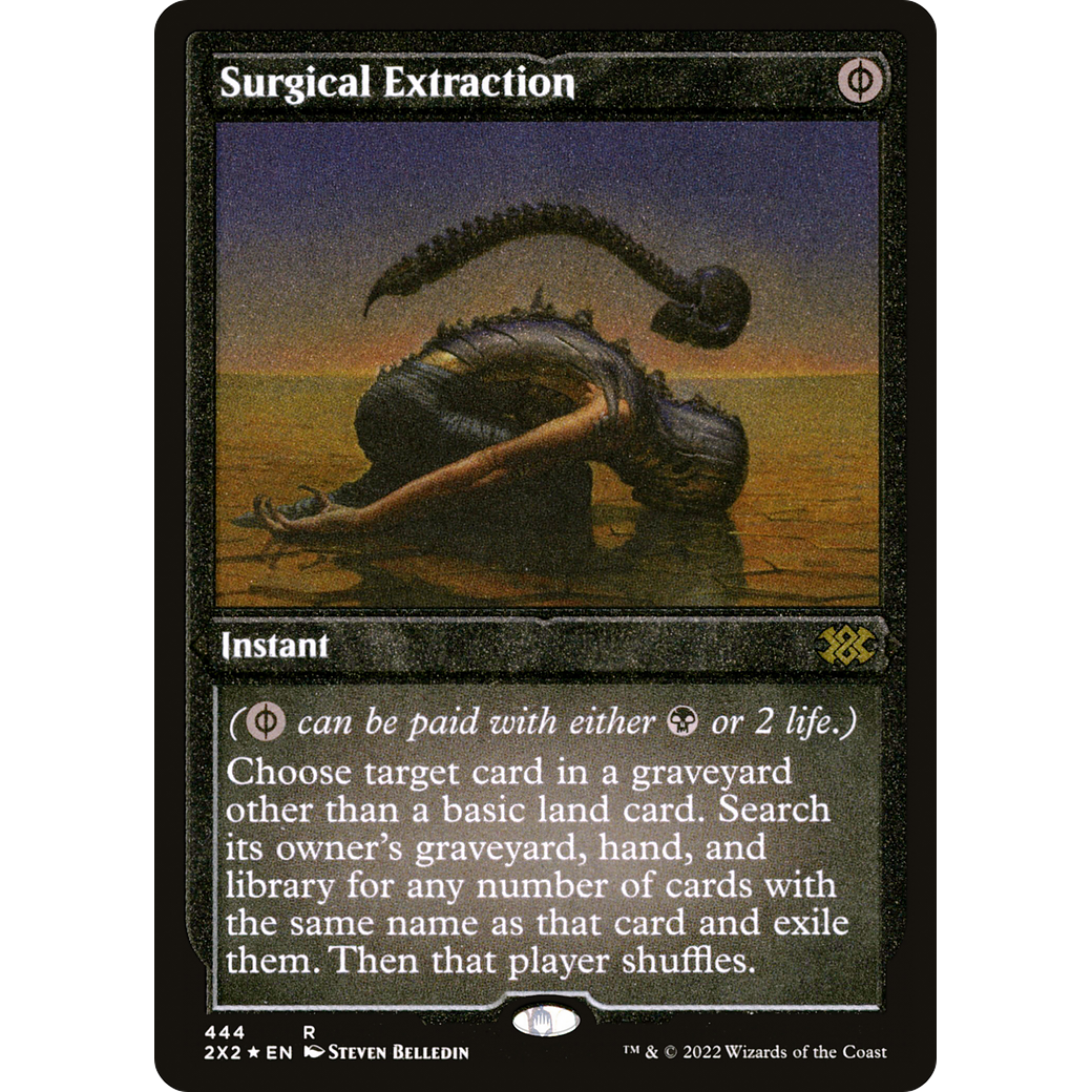 Surgical Extraction (Foil Etched) (2X2-444) - Double Masters 2022 Foil
