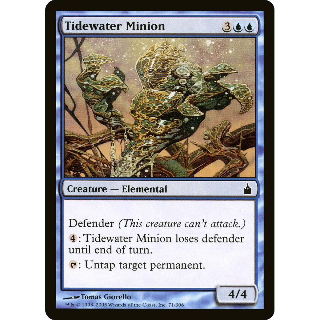 Tidewater Minion (RAV-071) - Ravnica: City of Guilds Foil