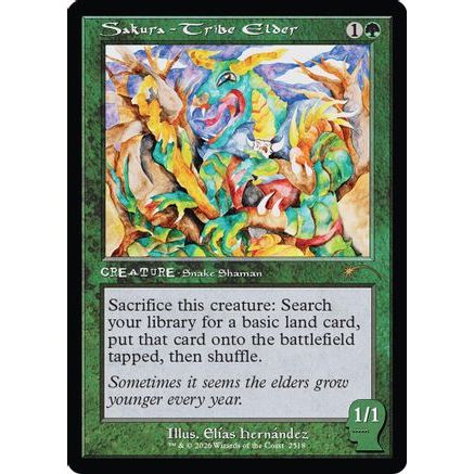 Sakura-Tribe Elder (2518) (SLD-2518) - Secret Lair Drop Series Foil