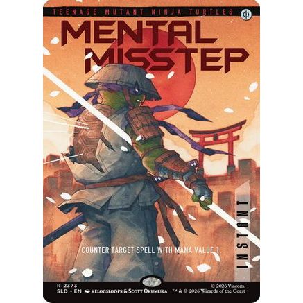 Mental Misstep (2373) (SLD-2373) - Secret Lair Drop Series Foil