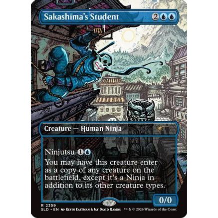 Sakashima's Student (2359) (SLD-2359) - Secret Lair Drop Series Foil