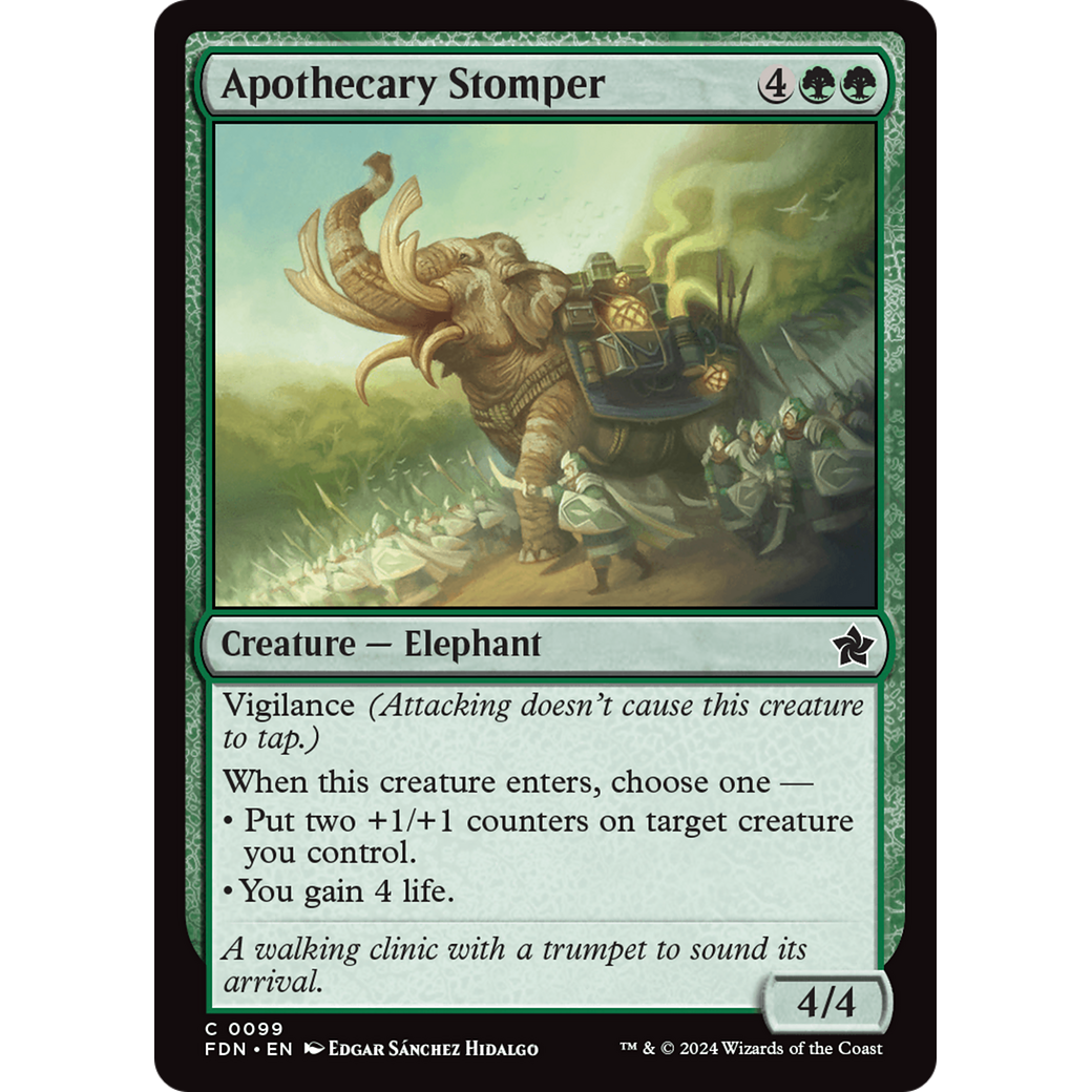 Apothecary Stomper (FDN-099) - Foundations Foil