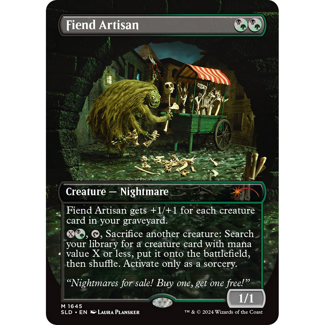 Fiend Artisan (SLD-1645) - Secret Lair Drop (Borderless)