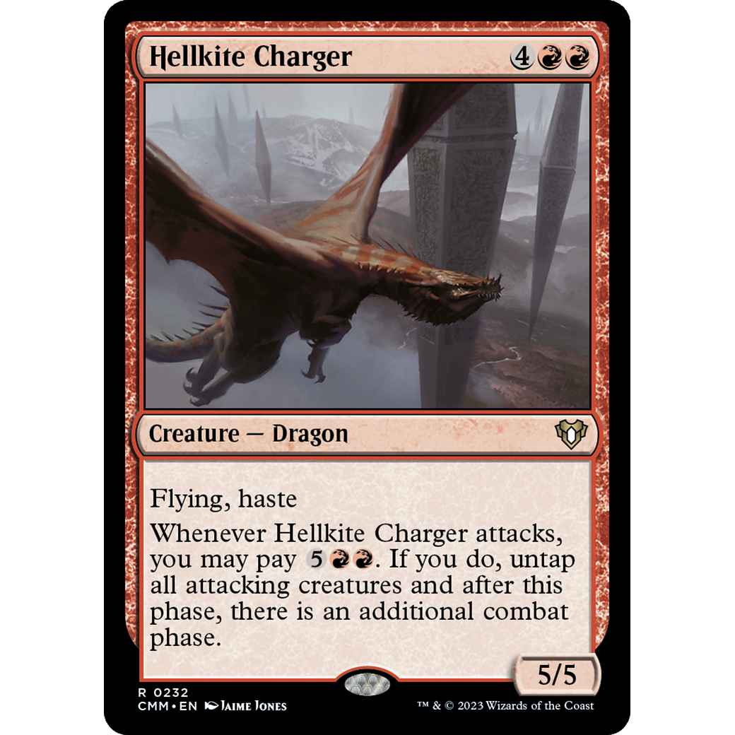 Hellkite Charger (CMM-232) - Commander Masters Foil