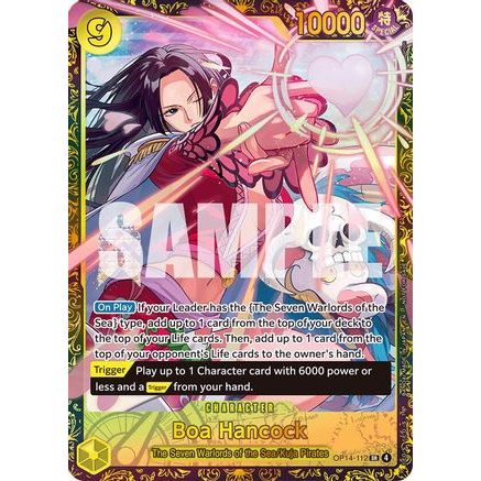 Boa Hancock (CS 26-27 Regionals Season 1) (OP14-112) - One Piece Promotion Cards Foil