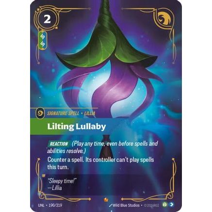 Lilting Lullaby (190/219) - Unleashed Foil