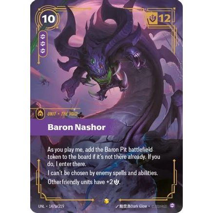 Baron Nashor (Alternate Art) (147a/219) - Unleashed Foil