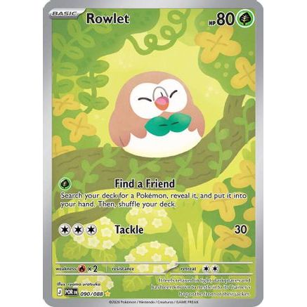 Rowlet - 090/088 90 - ME03 Perfect Order Holofoil