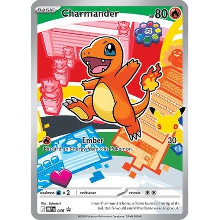 Charmander - 038 38 - ME Mega Evolution Promo Holofoil