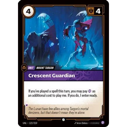 Crescent Guardian (122/219) - Unleashed Foil