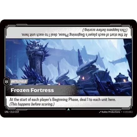 Frozen Fortress (212/219) - Unleashed Foil
