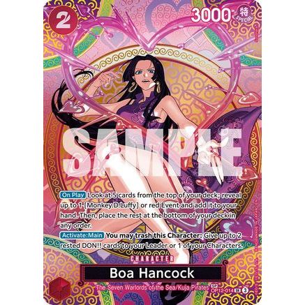 Boa Hancock (SP) (OP12-014) - Adventure on Kami's Island Foil
