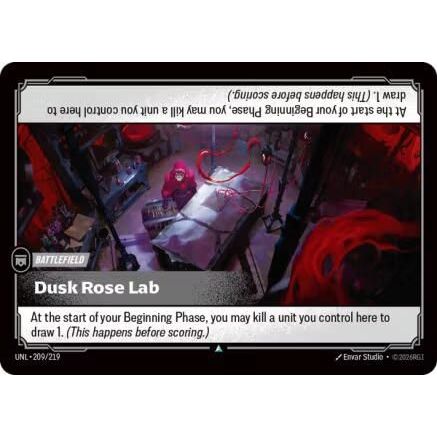Dusk Rose Lab (209/219) - Unleashed Foil