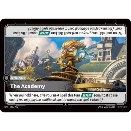 The Academy (216/219) - Unleashed