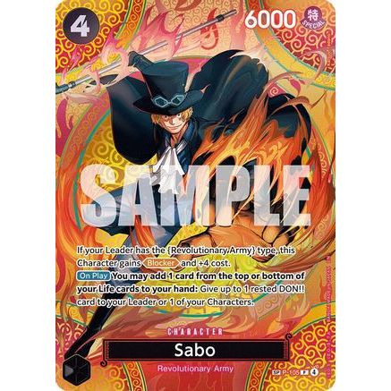 Sabo (P-105) (SP) (P-105) - Adventure on Kami's Island Foil