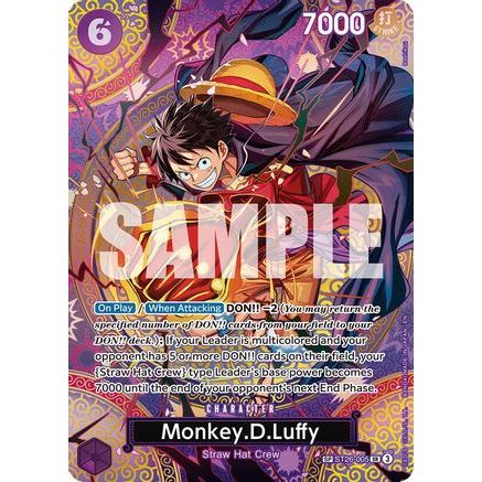 Monkey.D.Luffy (SP) (ST26-005) - Adventure on Kami's Island Foil
