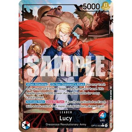 Lucy (Alternate Art) (OP15-002) - Adventure on Kami's Island Foil