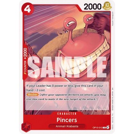 Pincers (OP15-013) - Adventure on Kami's Island