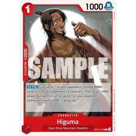 Higuma (OP15-015) - Adventure on Kami's Island