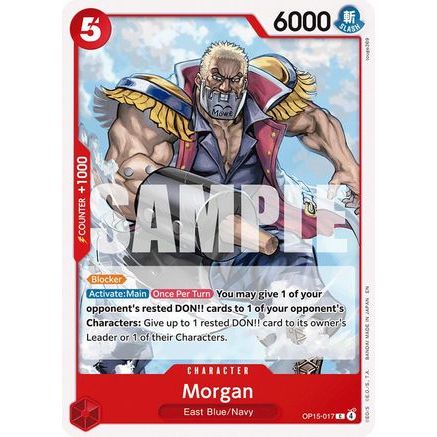 Morgan (OP15-017) - Adventure on Kami's Island