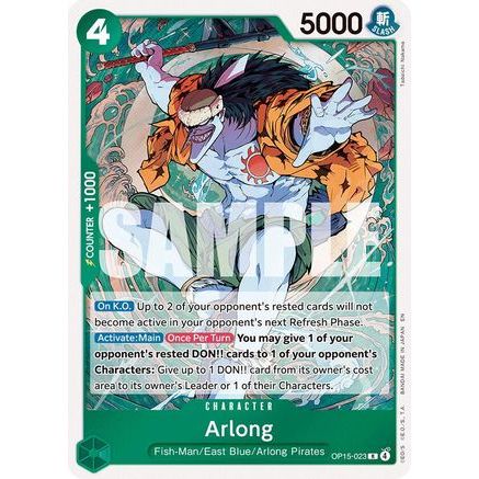 Arlong (OP15-023) - Adventure on Kami's Island Foil