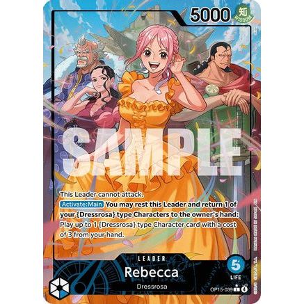 Rebecca (OP15-039) (Alternate Art) (OP15-039) - Adventure on Kami's Island Foil