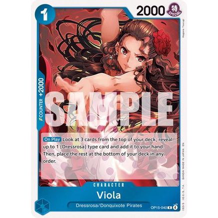 Viola (OP15-040) - Adventure on Kami's Island Foil