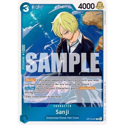 Sanji (OP15-047) (OP15-047) - Adventure on Kami's Island Foil