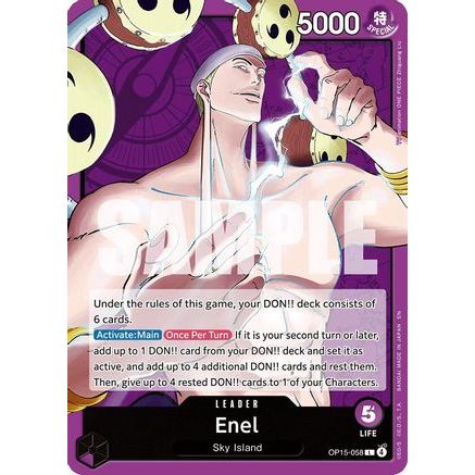 Enel (OP15-058) (OP15-058) - Adventure on Kami's Island
